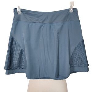 Marika Skort Active Wear Tennis Golf Pickleball Womens size Large Gray Stretch